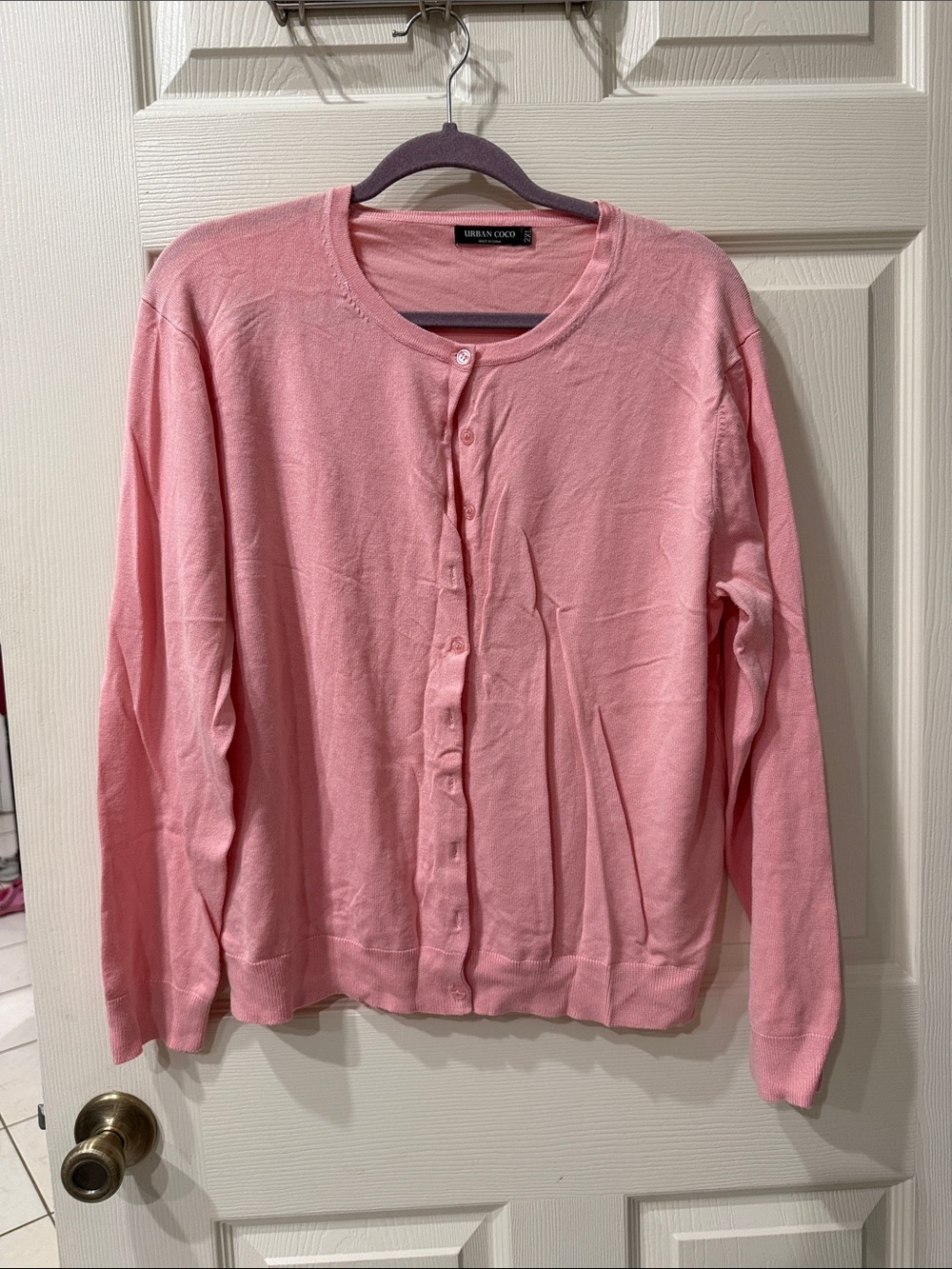 Pink Cardigan